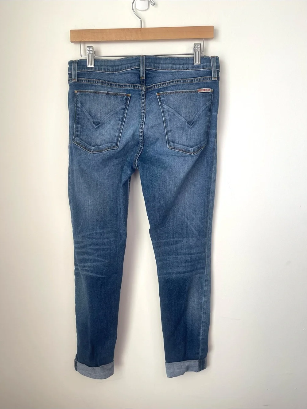 Hudson Jeans Boyfriend Jeans in Medium Blue 29 - Picture 10 of 10